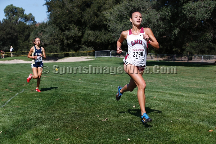 2014StanfordCollWomen-328.JPG - College race at the 2014 Stanford Cross Country Invitational, September 27, Stanford Golf Course, Stanford, California.